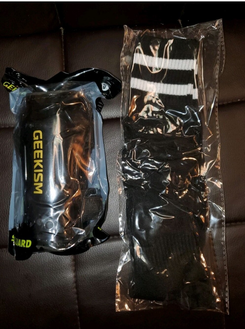 Youth Soccer Socks & Shin Guard Size Small